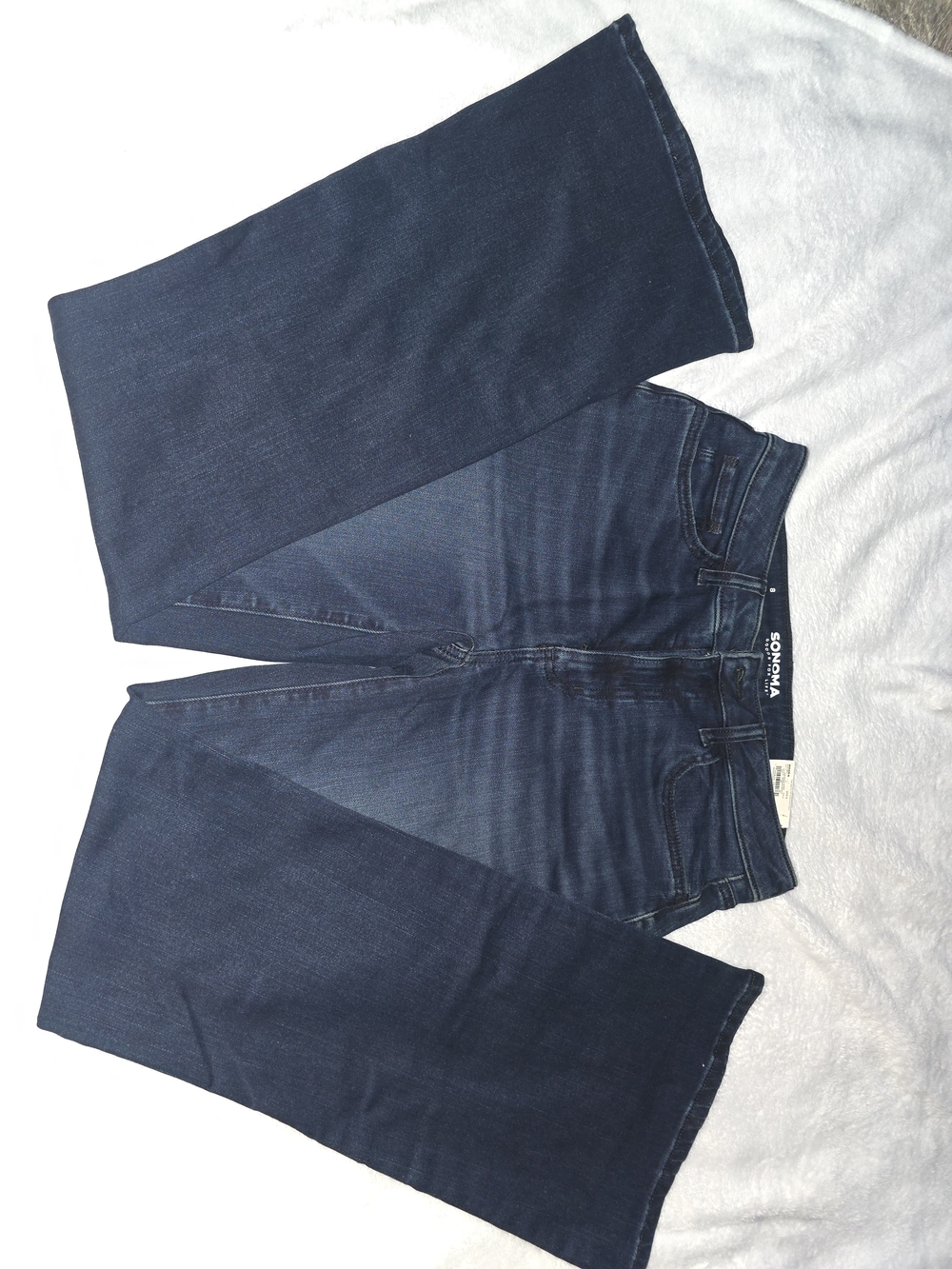 NWT Sonoma Indigo Flare High Rise Jeans